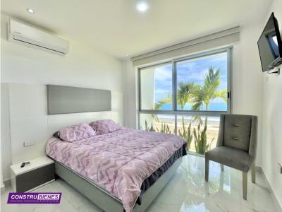 Suites frente al mar, amobladas en Santa Marianita - Manta, 45 mt2, 1 dormitorios