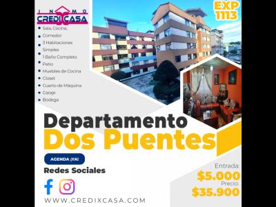 CxC Venta Departamento, Dos Puentes, Exp. 1113, 67 mt2, 3 dormitorios