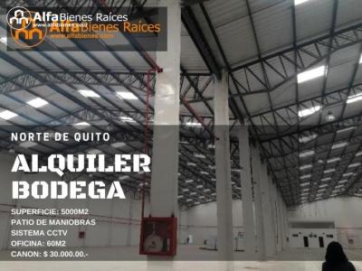 Se alquila bodega 5000m2 - Quito - ALFA Bienes Raíces, 5000 mt2, 2 dormitorios