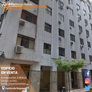Venta edificio comercial 4.000m2 Centro de Guayaquil, 4000 mt2, 10 dormitorios