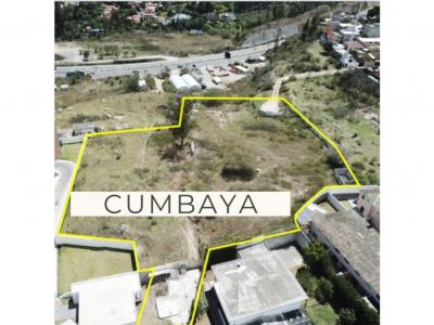 Terreno de venta en Cumbayá